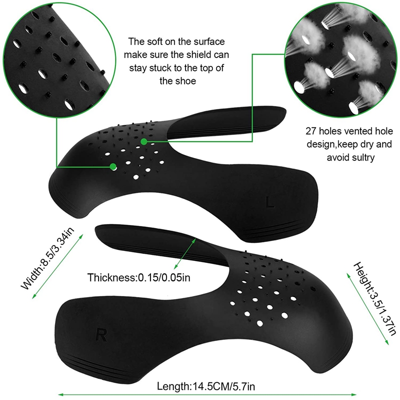 4 pezzi protezione piega scarp - Crease Protector Toe recensione e prezzo