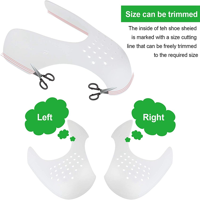 4 pezzi protezione piega scarp - Crease Protector Toe recensione e prezzo